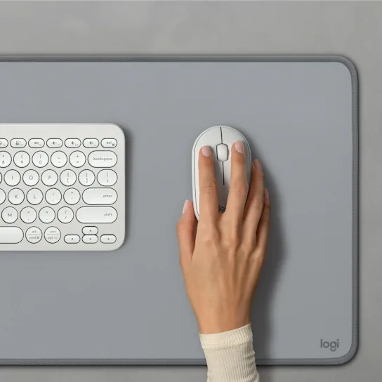 Mouse Logitech Pebble 2 M350S Bluetooth Wireless Color White