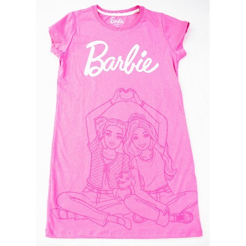 Pijama Camisón Barbie Color Chicle