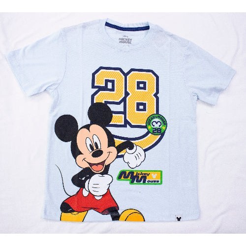 Polo Básico MC Celeste Mickey Mouse