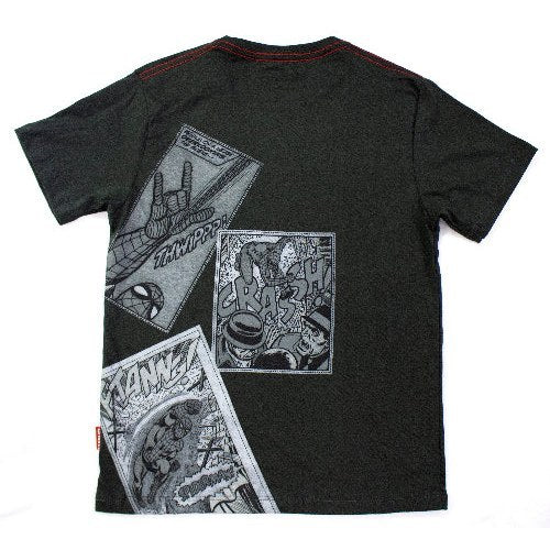 Polo Gris Oscuro Algodón Marvel Comic – imagen 2