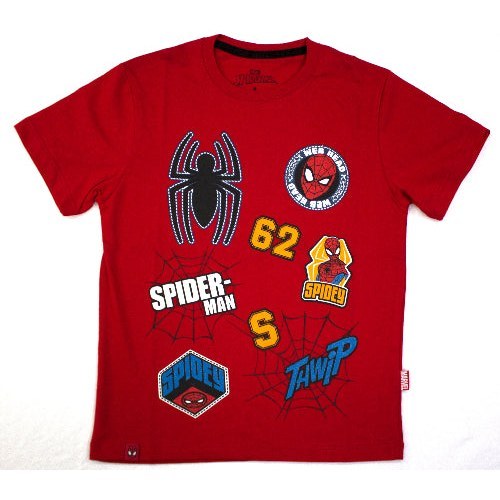 Polo Básico MC Rojo Spider-Man Niño