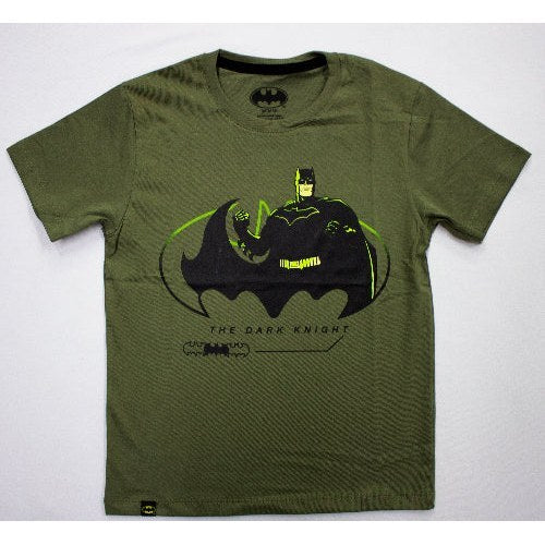 Polo Básico Manga Corta Batman Color Verde