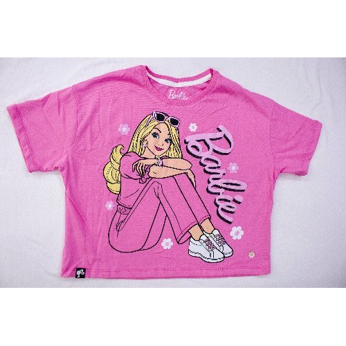 Polo Moda MC Barbie Chicle