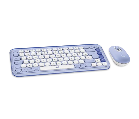 TECLADO LOGITECH + MOUSE POP ICON BLUETOOTH/WIRELESS SP / COPILOT