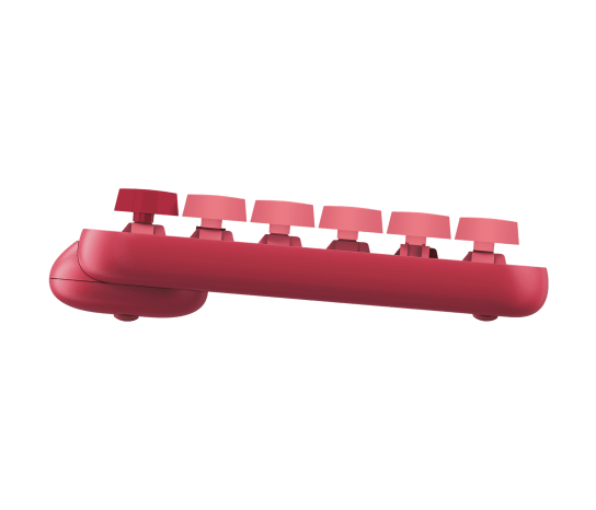 TECLADO LOGITECH POP KEYS MULTI-DEVICE WIRELESS/BT CORAL ROSE (920-010715)