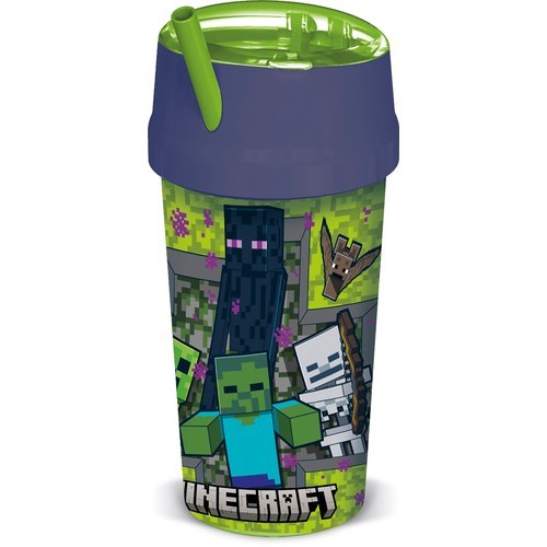 Stor Asker Snack Tumbler 465 ml Minecraft Core24