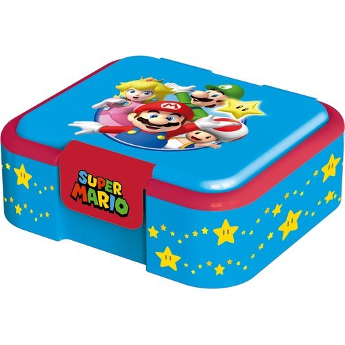 Stor Supreme Quokka Multi Compartment Sandwich Box Mario Bros