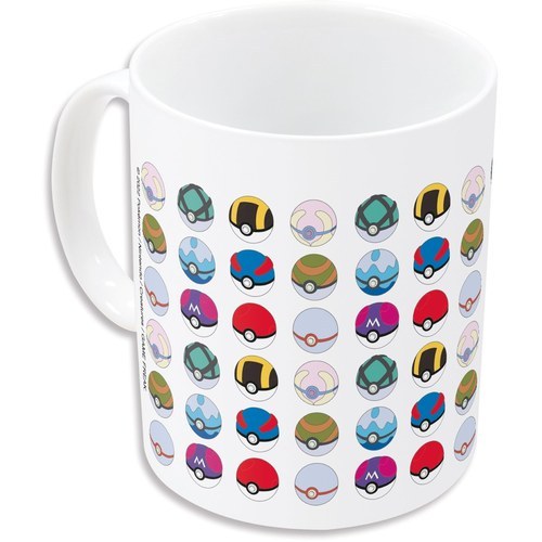 Taza Cerámica Pokémon All Pokeballs Ever 11oz Colección – imagen 2