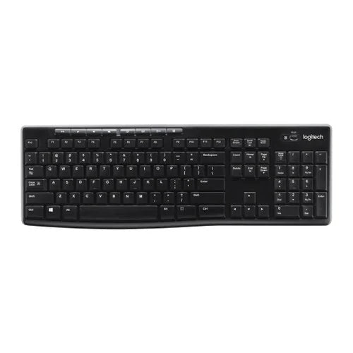 Teclado Logitech K270 Wireless Unifying USB SP Color Black