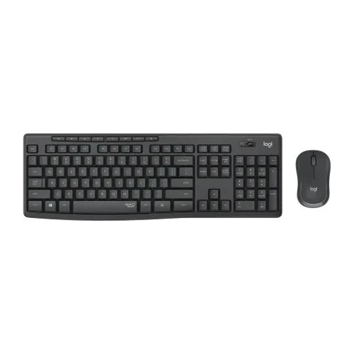 Teclado y Mouse Logitech MK295 Wireless USB Color Black