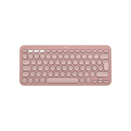Teclado Logitech Pebble 2 K380S Bluetooth Wireless SP Color Rose
