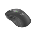 Mouse Logitech Signature M650 Silent Large Wireless/bluetooth Black