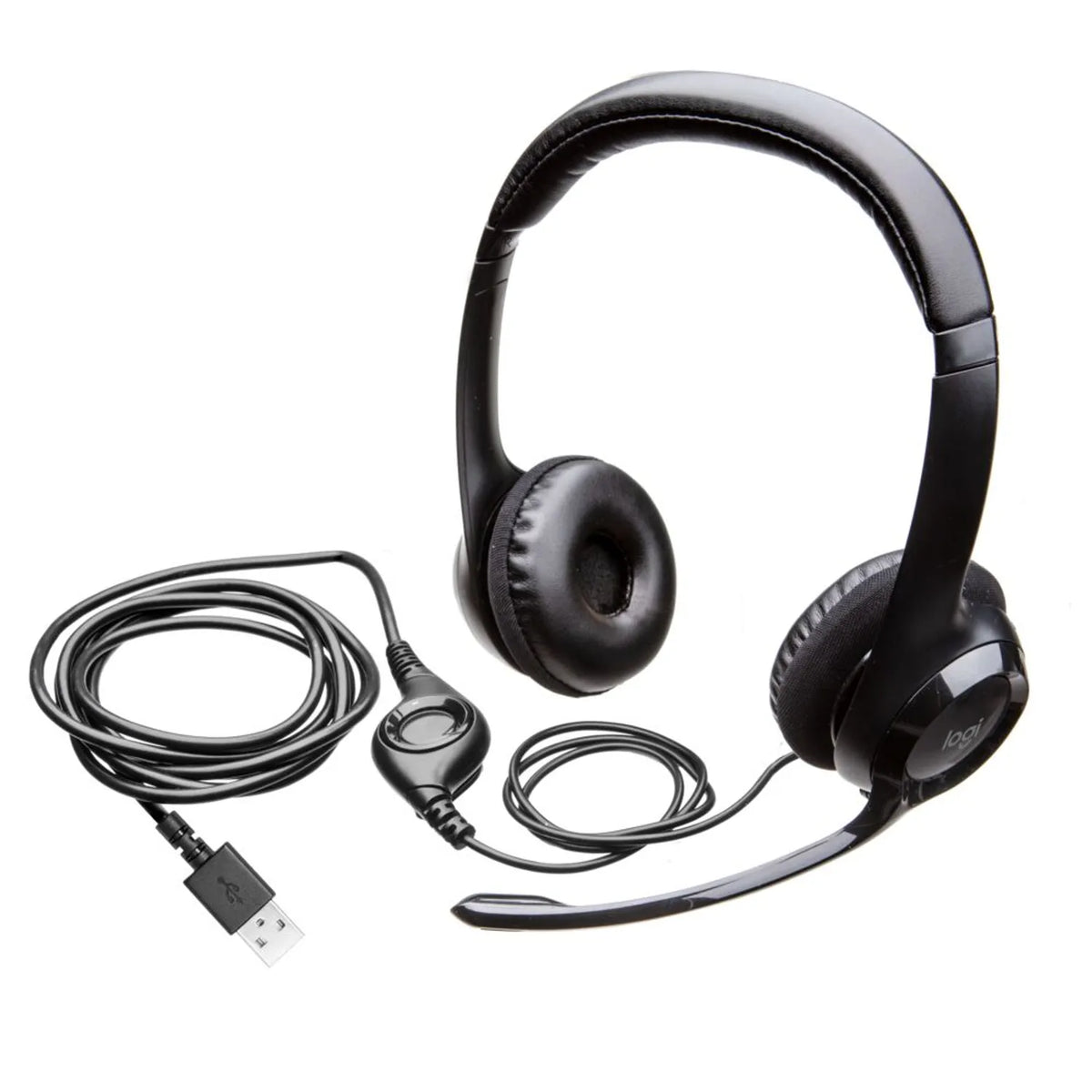 Audifono C/microf. Logitech H390 Usb-c Noise Cancelling Midnight Black