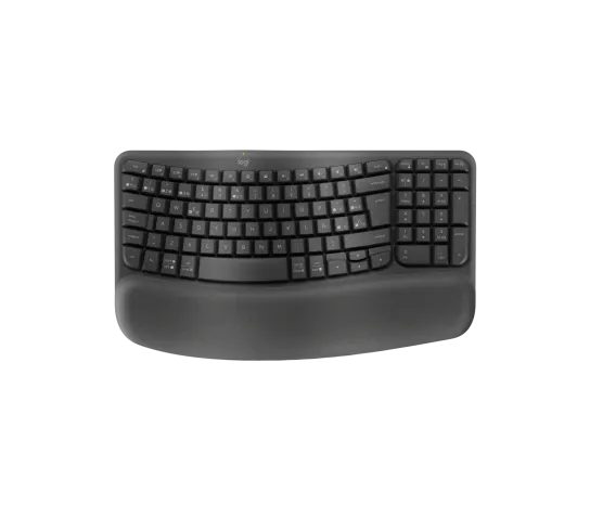 TECLADO LOGITECH ERGO WAVE WIRELESS BOLT/ BT/  SP WHITE (920-012279)