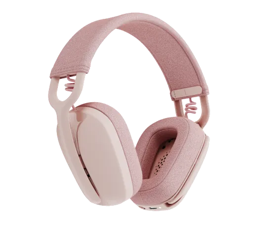 Audífono con Micrófono Logitech Zone Vibe 100 Bluetooth Color Rose